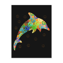Dolphin Peace Sunday Postcard