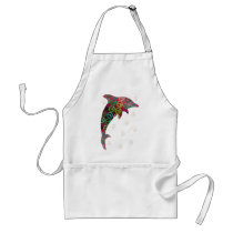 Dolphin Peace Tuesday Apron