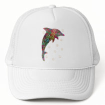 Dolphin Peace Tuesday Cap Mesh Hats