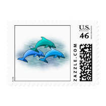 Dolphin postage stamp
