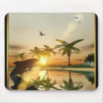 Dolphin Sanctuary mousepads by BrokenWings3D Dolphin Sanctuary mousepads