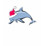 Dolphin Santa T-Shirt