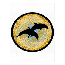 Dolphin Shore Breakers Postcards