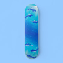 Dolphin Skateboard by deesbasenjis Dolphin Skateboard