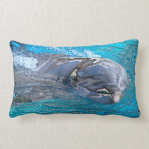 Dolphin Smiles Designer Pillow pillows