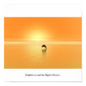 Dolphin sunset posters by Digital_Illusion Dolphin sunset posters