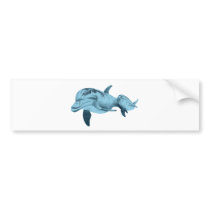 DOLPHINS ALWAYS TRUE BUMPER STICKERS