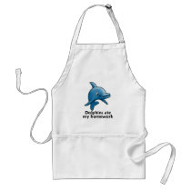Dolphins Ate My Homework Aprons