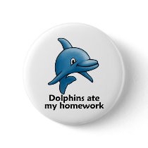 Dolphins Ate My Homework Pins