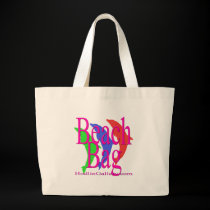 Dolphins Beach Bag by HodlinGallery Dolphins Beach Bag