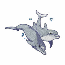 Dolphins embroidered shirts