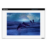 Dolphins fun and play skin skin for 15" laptop 