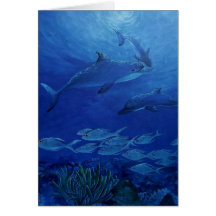 Dolphins Greeting Card