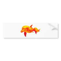 DOLPHINS IN PARADISE BUMPER STICKER