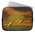 Dolphins Laptop Computer Sleeve