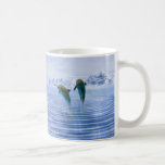 Dolphins make ripples coffee mugs