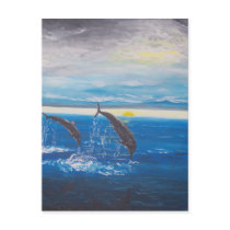 Dolphins postcards by KrazyKerry Dolphins postcards