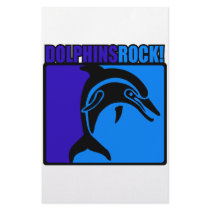 Dolphins Rock! $3 stationery