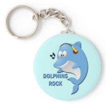 DOLPHINS ROCK KEY CHAINS