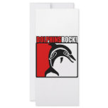 Dolphins Rock! rack cards