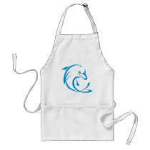 Dolphins T Shirt | Cool Dolphins T Shirt Logo Apron