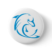 Dolphins T Shirt | Cool Dolphins T Shirt Logo Buttons
