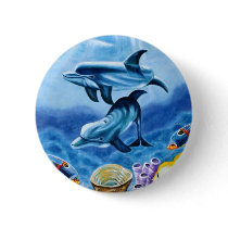 Dolphins Tropical Fish Pins