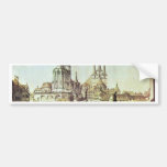 Dom And Severin Church In Erfurt Details By Ramée Bumper Sticker