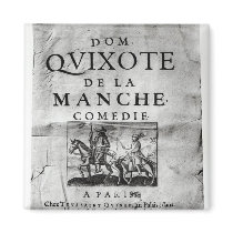 Dom Quixote de La Manche Comedie' Fridge Magnet
