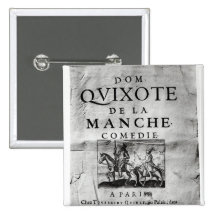 Dom Quixote de La Manche Comedie' Pinback Button