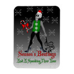 Dom Xmas Fairy Rectangle Magnets