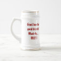 Dombek Breweries Inc., Good beer f... - Customized mugs