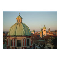 Dome of Church of Saint Francis, Prague, Czech