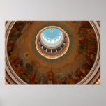 Dome of Notre Dame De Chicago Catholic Church Print