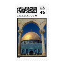 "Dome of the rock, Jerusalem" postage stamp