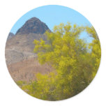 Dome Rock, Quartizsite, AZ Round Stickers