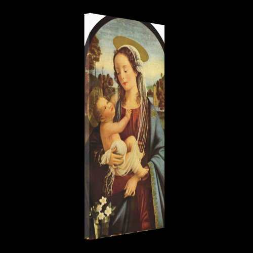 Domenico Ghirlandaio - Madonna Gallery Wrap Canvas