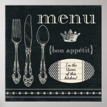 Domestic Diva French Inspired Poster