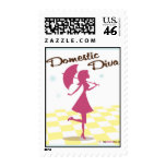 Domestic Diva Postage Stamp