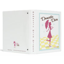 Domestic Diva Recipe 1" Binder