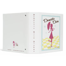 Domestic Diva Recipe 2" Binder