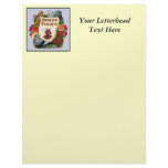 Domestic Flight Scroll Letterhead Design