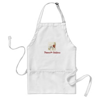 Domestic Goddess Apron by AnAngelsTouch