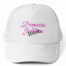 Domestic Goddess Bitch hats