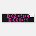 Domestic Goddess bumper stickers