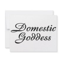Domestic Goddess invitations by CelebrationZazzle Domestic Goddess invitations