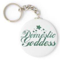 Domestic Goddess Key Chains
