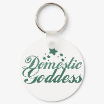 Domestic Goddess keychains