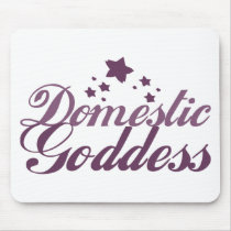 Domestic Goddess Mouse Pad