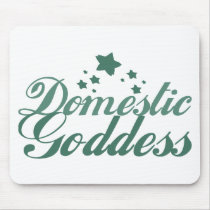 Domestic Goddess Mouse Pad